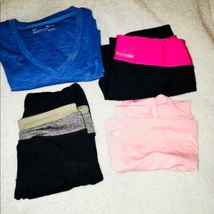 4 pc workout set size small